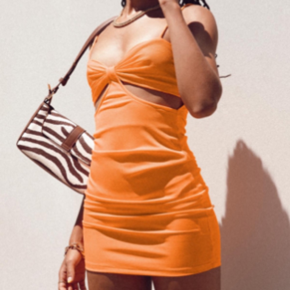 Princess Polly Orange Dress
